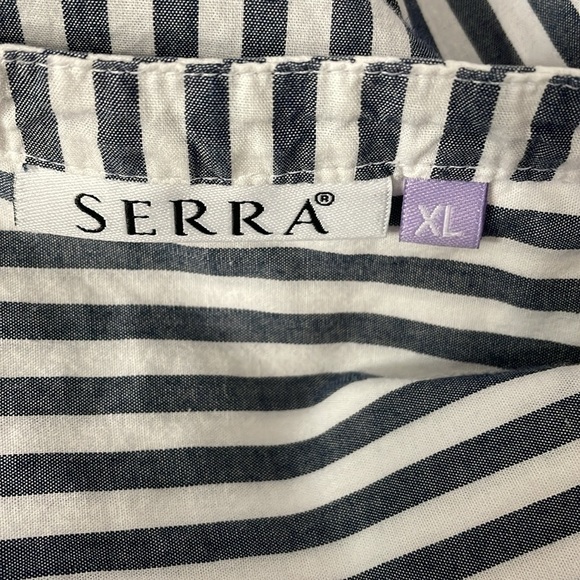 Serra Striped Button Top - Picture 5 of 6